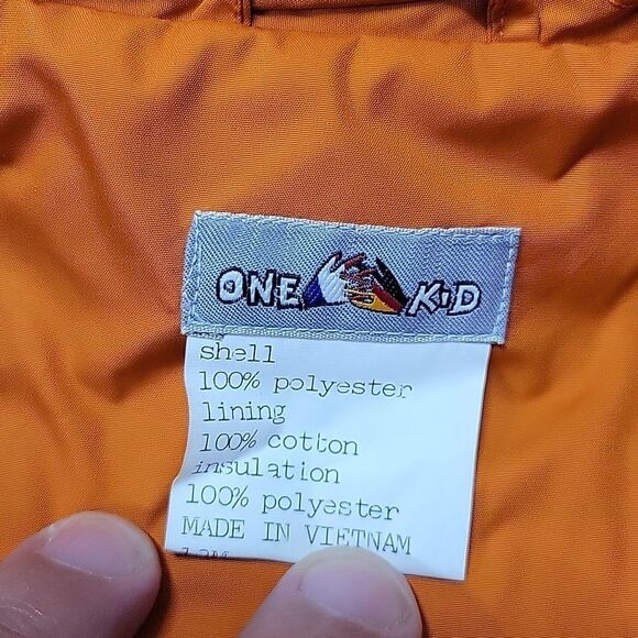 ONE KID YOUTH BABY 18 MONTH SHELL JACKET SIZE FOR MOST 18 MONTH -100% po… - Picture 4 of 5